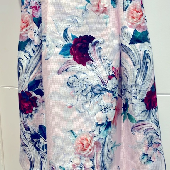 Ted Baker ‘Eilah’ Acanthus Scroll Fit & Flare Dress – Size 1 - Picture 8 of 11